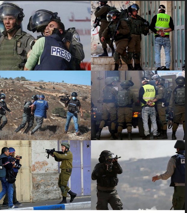 Israël a commis 902 violations contre les journalistes en 2022