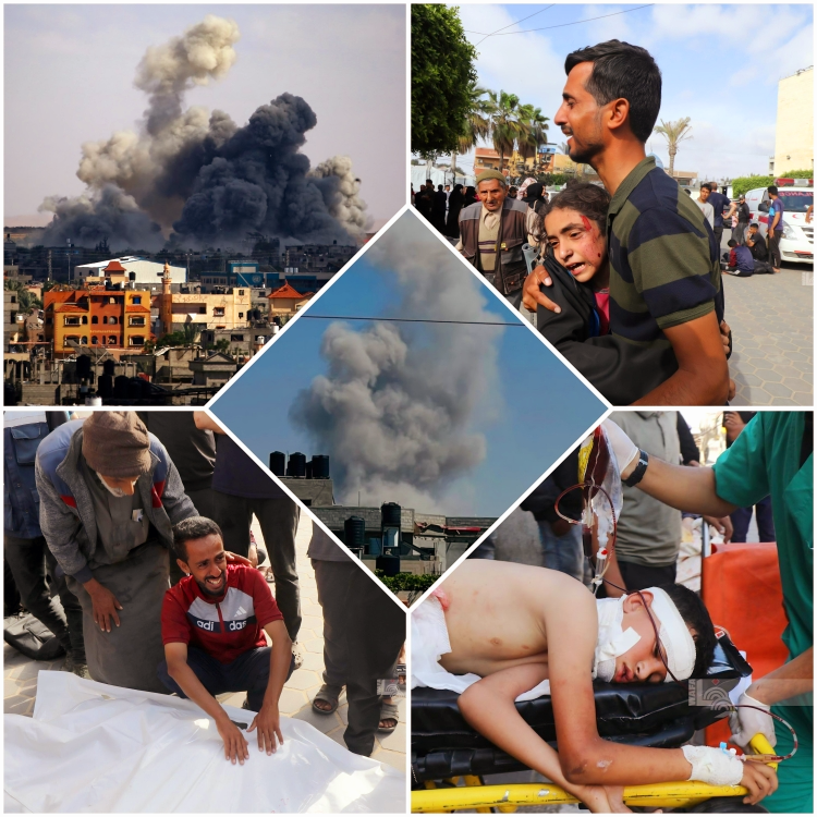 Jour 279 du génocide : Israël continue de bombarder plusieurs zones de la bande de Gaza