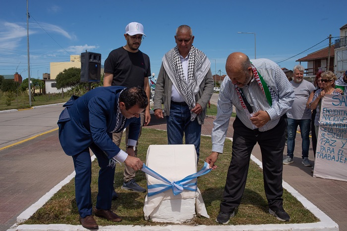 "L'État de Palestine", le nom d'une rue importante d'une ville en Argentine
