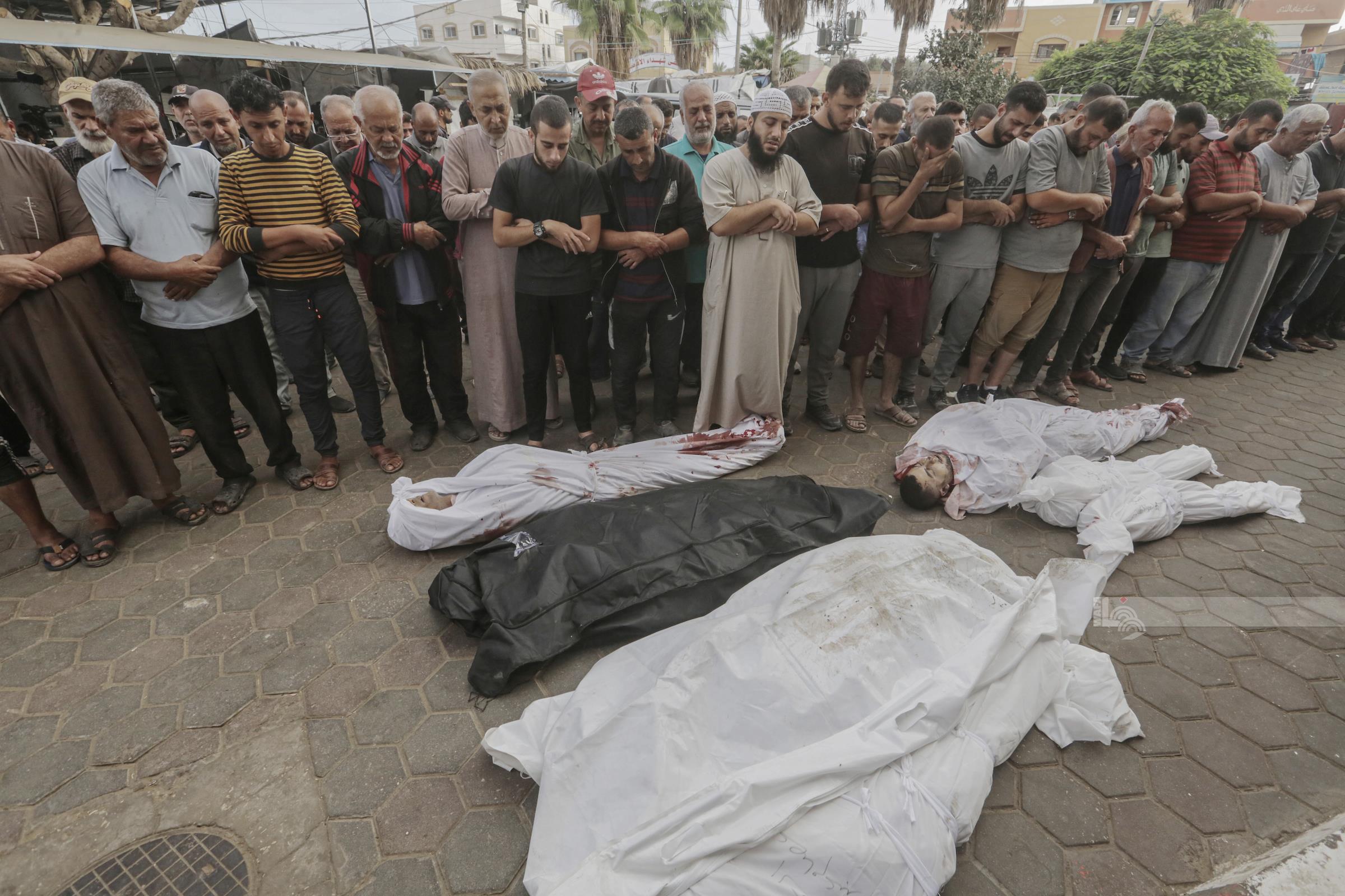 Victimes signalées lors des bombardements israéliens contre une école de la ville de Jabalia