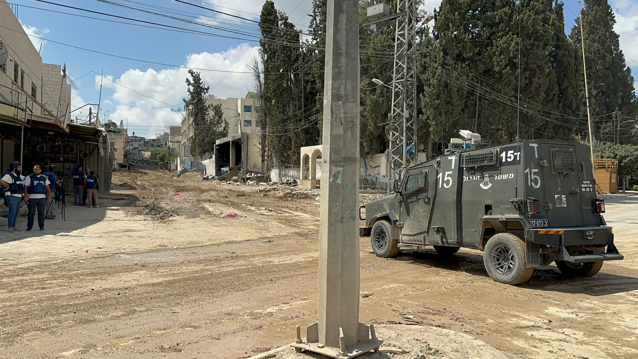 Tulkarem : l’armée de l’occupation continuer de ravager les infrastructures et les biens des civils 