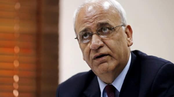 Saeb Erekat infecté par  COVID-19