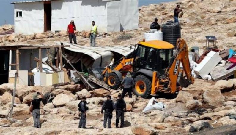 L’occupation détruit un bâtiment et deux installations agricoles à Jérusalem