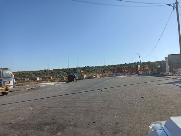 La porte principale d'Azzoun fermée pour le sixième jour consécutif au nord de la Cisjordanie