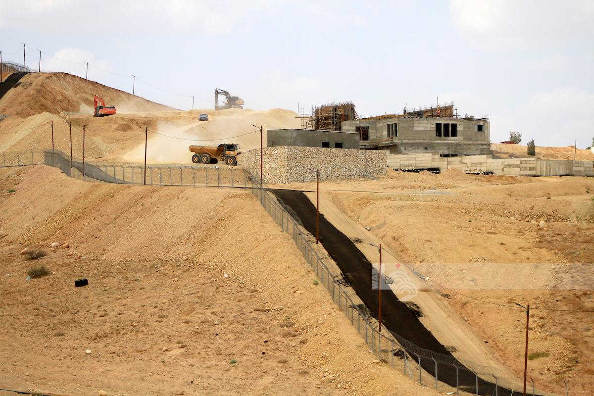 Nouvel avant-poste colonial établi par des colons israéliens près de Jéricho