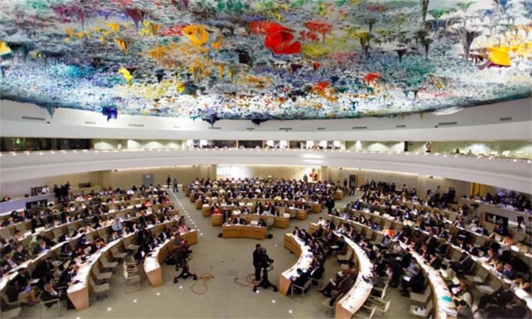 Le début de la 55e session du Conseil des droits de l'homme à Genève 