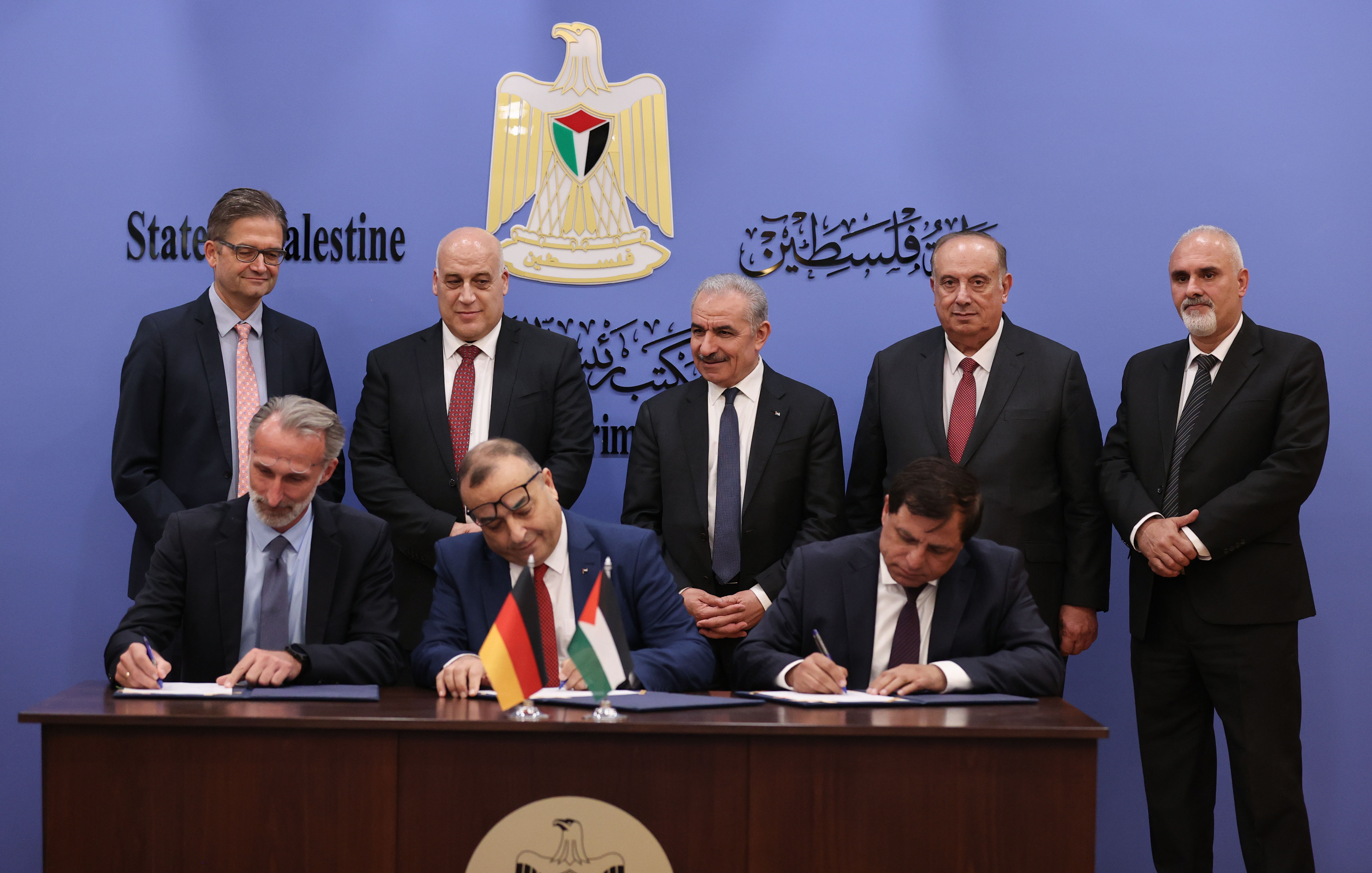 Shtayyeh signe un accord de soutien de 22 millions d'euros avec l'Allemagne