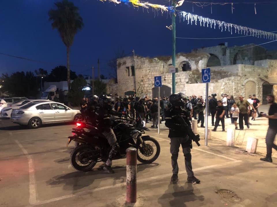 La police israélienne réprime une marche pacifique à Lod 
