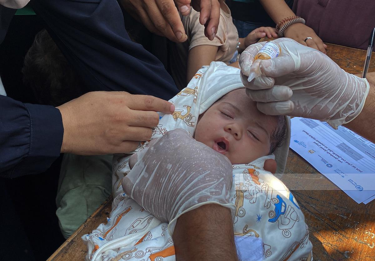 Le ministère de la Santé relance la campagne de vaccination infantile dans la bande de Gaza