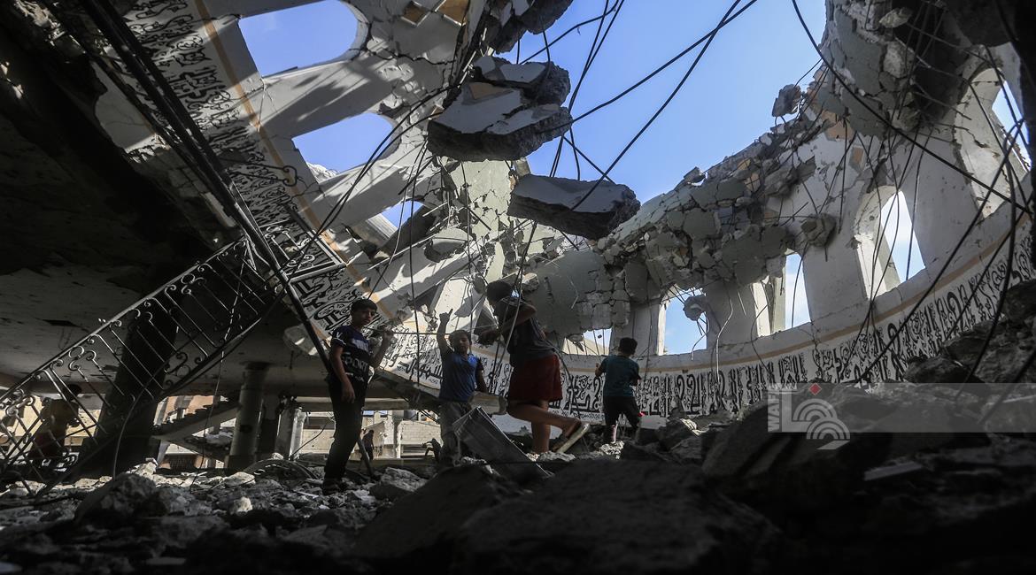 L'occupation bombarde une ancienne mosquée au centre de la ville de Gaza