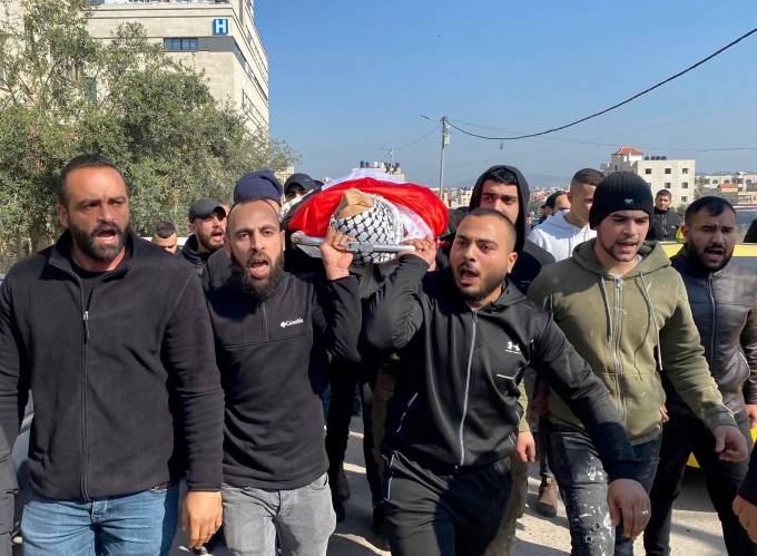 Une dame âgée parmi neuf Palestiniens tués et d'autres blessés lors de l’agression israélienne contre Jénine