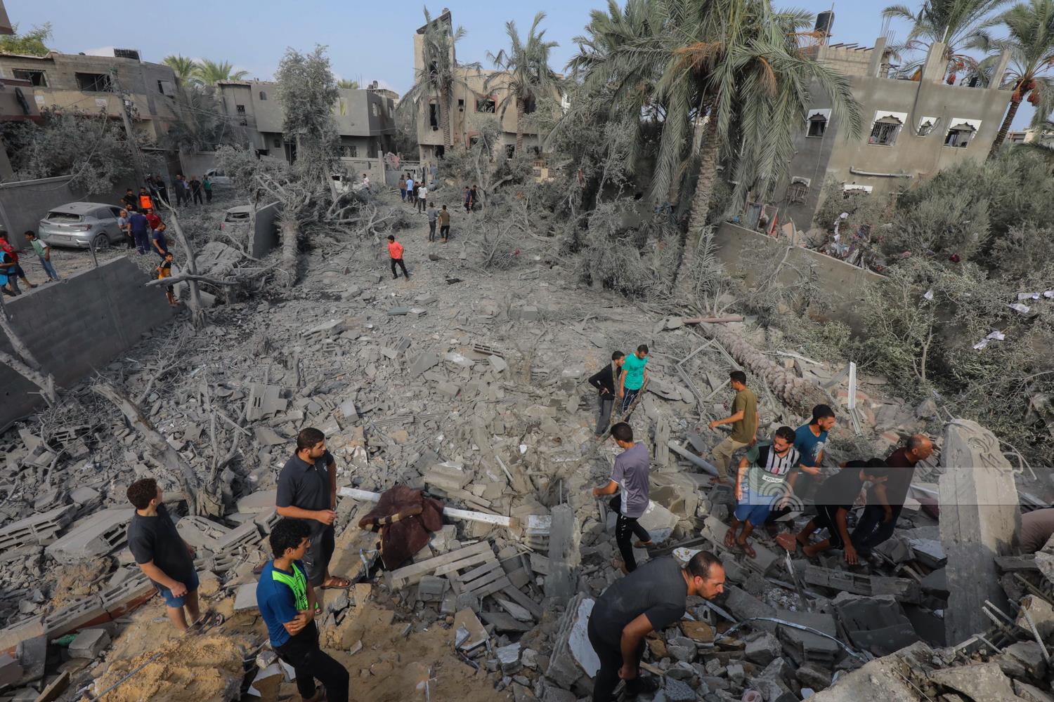 Au 18ème jour consécutif de l’agression israélienne : des dizaines de martyrs et de blessés dans la bande de Gaza  