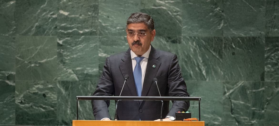 Le Premier ministre du Pakistan appelle les Nations Unies à prendre des mesures pour ouvrir des couloirs de sécurité et lever le siège de Gaza