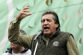 Hugo « Cachorro » Godoy, secrétaire général du Syndicat des travailleurs argentins,