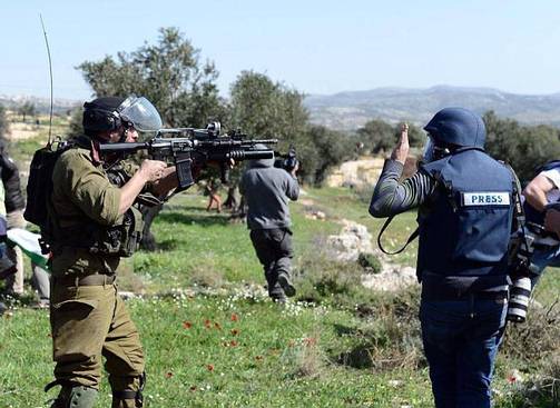 15 violations de l’occupation contre les journalistes palestiniens en mars dernier 