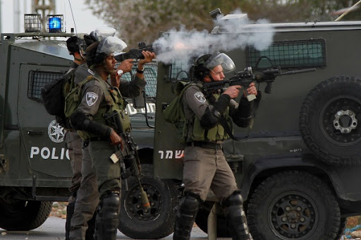 affrontement avec les forces armées israéliennes  à Hébron et Bethléem