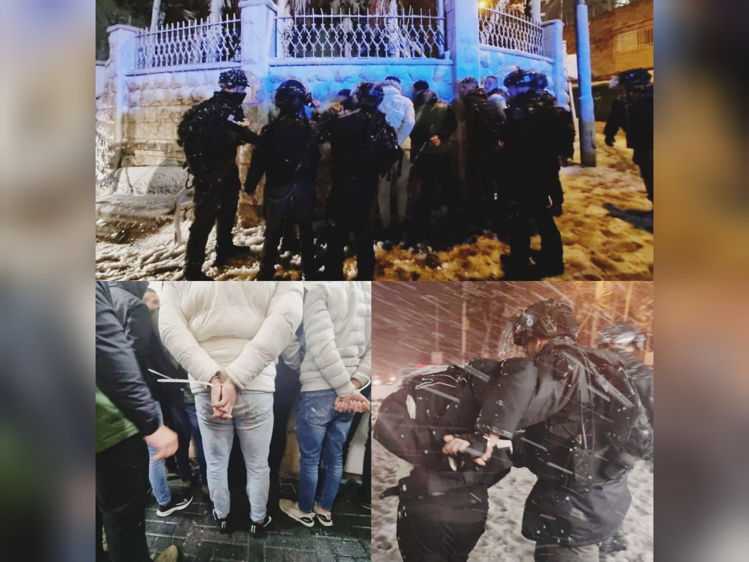 Les forces d'occupation procèdent à des détentions à grande échelle à Jérusalem occupée