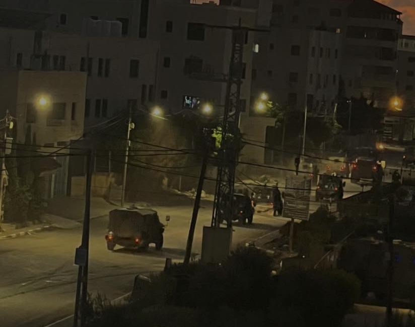 Les forces d'occupation prennent d'assaut la ville de Tulkarem et le camp de Nour Shams