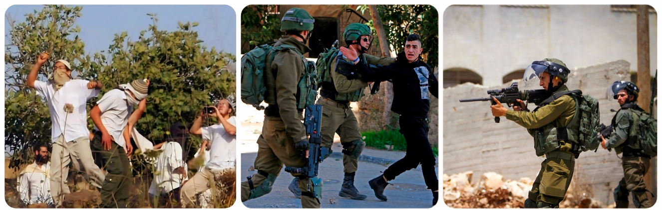 Violations israéliennes perpétrées contre les Palestiniens à Ramallah et à Hébron
