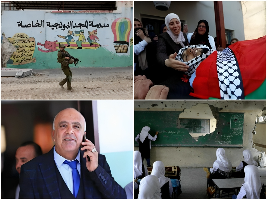 En Journée des enseignants palestiniens, 200 enseignants et membres du personnel ont été tués à Gaza