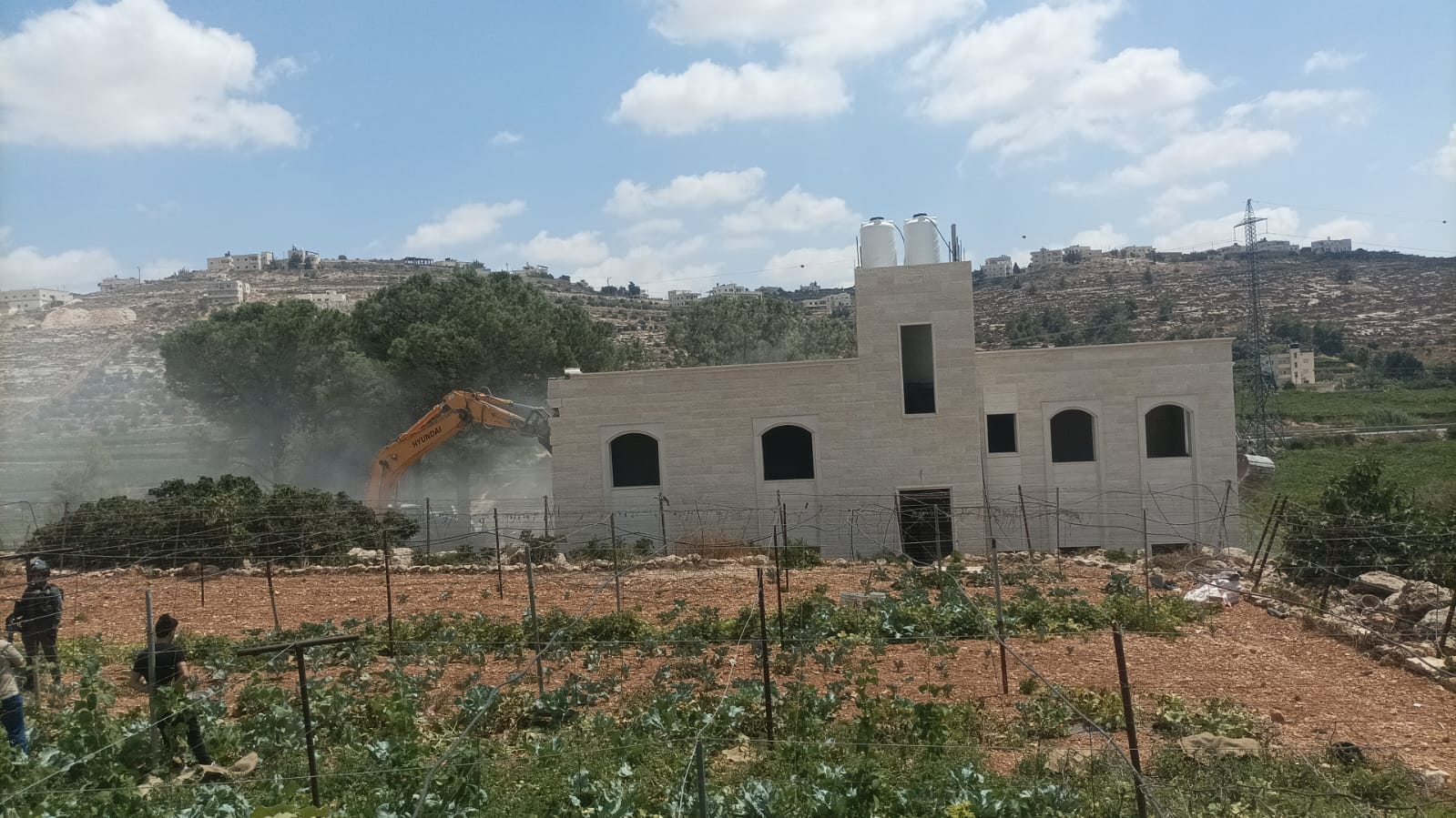 Une deuxième démolition israélienne d’une maison aujourd'hui  