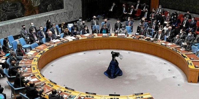 La Russie utilise son veto et bloque une résolution dénonçant son agression en Ukraine  