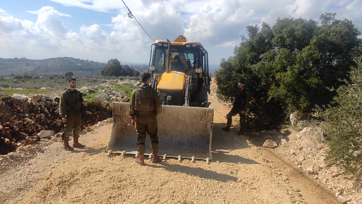 L'occupation empêche la municipalité de Ya’bed de reconstruire des routes  