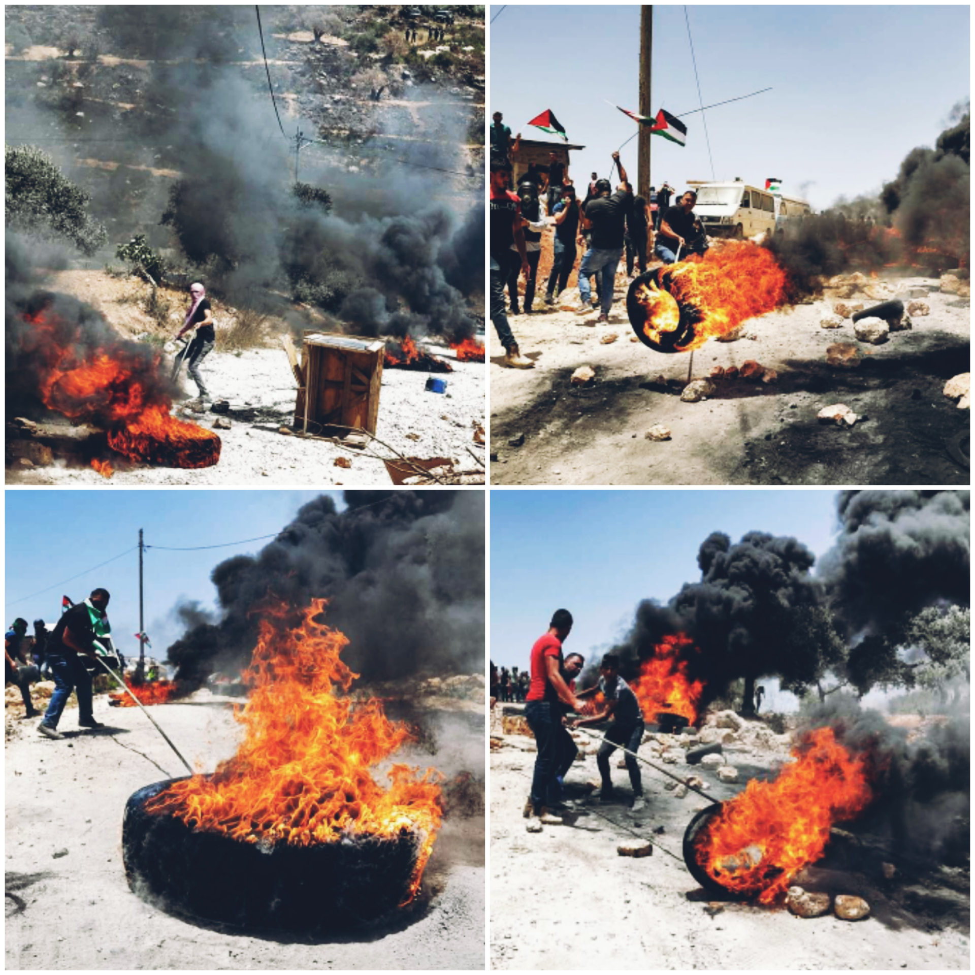 Des Palestiniens blessés et asphyxiés lors de la répression israélienne d'une manifestation anti-colonisation à Naplouse 