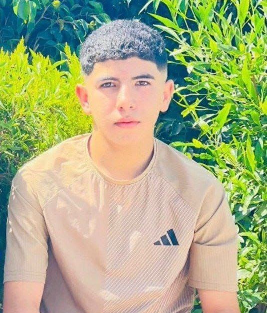 Le martyr Amr Ali Khaled Qabha, 13 ans,