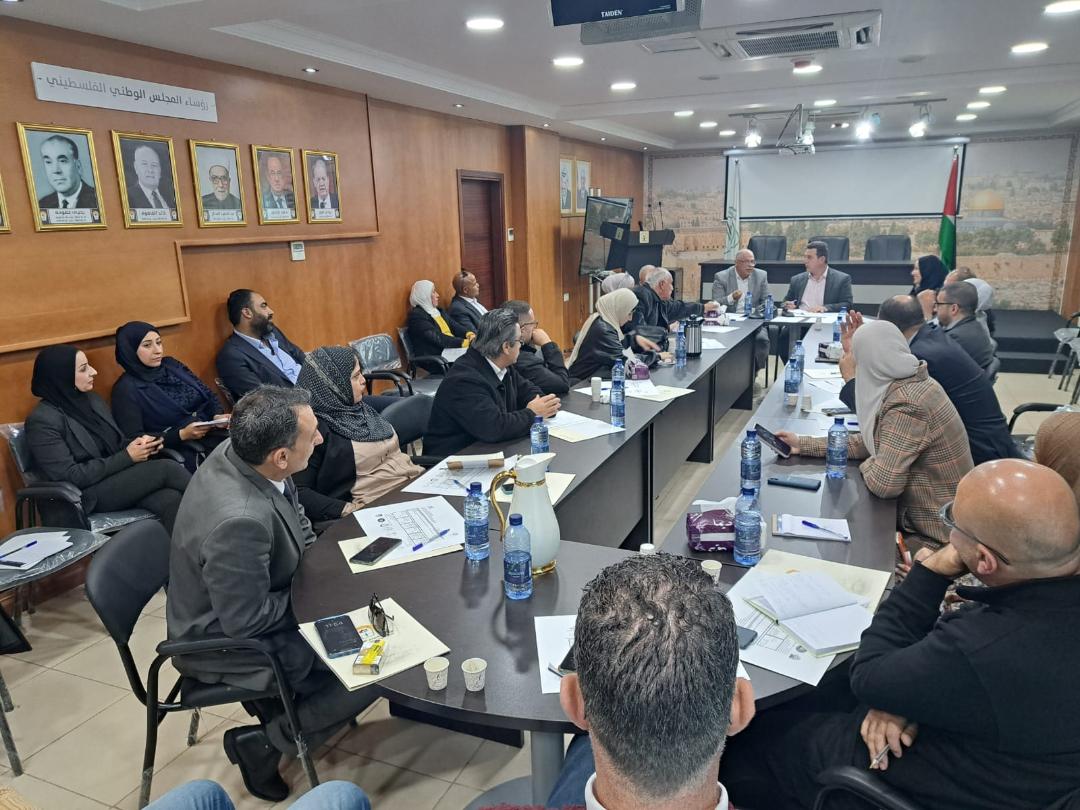 Une réunion à l'OLP a discuté des préparation de la conférence internationale des droits de l'homme « Pour la Palestine »