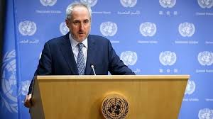 Le porte-parole de l'ONU, Stéphane Dujarric