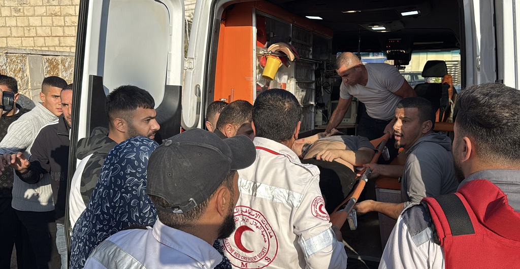 L'agression de l'occupation continue contre la ville de Qabatya, un enfant blessé après avoir été attaqué par un chien  de l'armée d'occupation israélienne