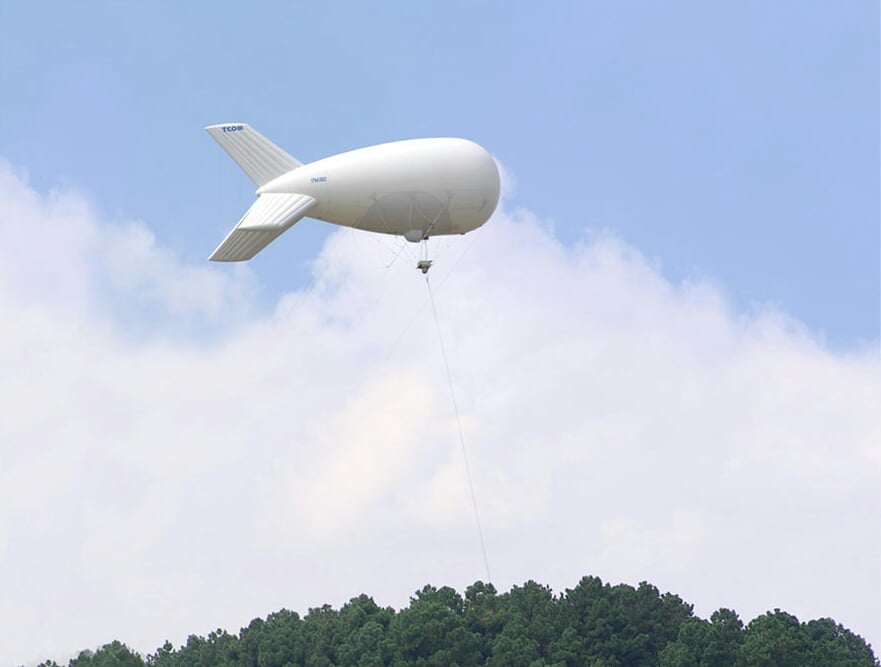 L'occupation lance un ballon d’observation au-dessus de la ville d'Al-Khader, au sud de Bethléem