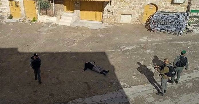 L'occupation arrête une femme palestinienne près de la Mosquee Al-Ibrahimi  