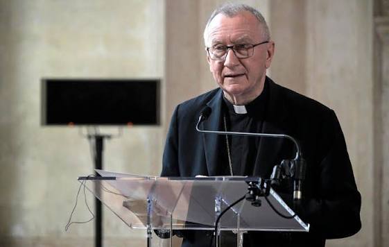 Le secrétaire d'État du Vatican, le cardinal Pietro Parolin