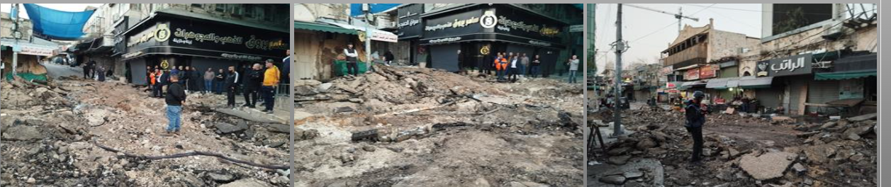 L'occupation poursuit son agression sur la ville de Tulkarem et son camp de réfugiés : des arrestations, un siège fermé, destruction massive des infrastructures 