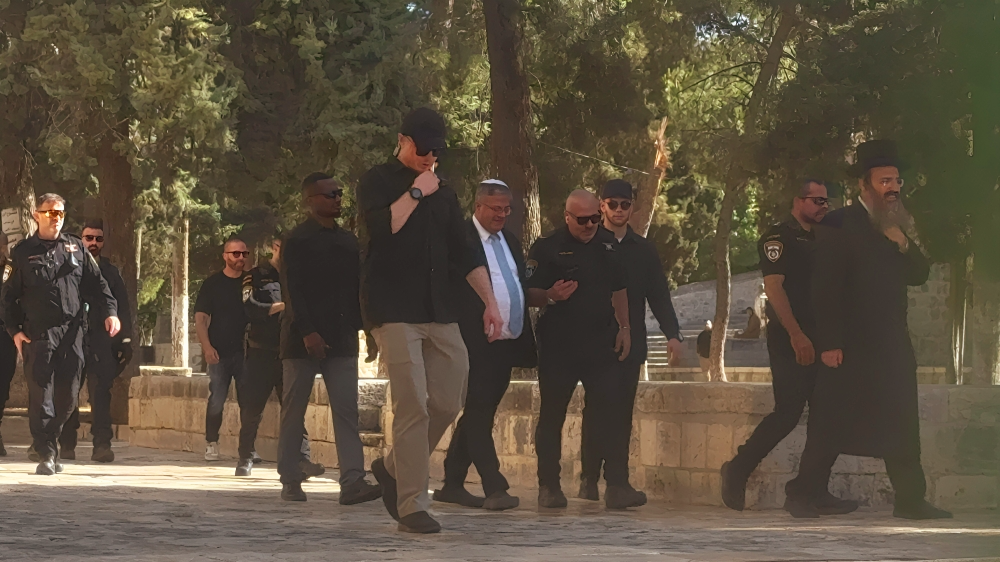 Le ministre israélien extrémiste Ben Gvir s'introduit dans la mosquée d’Al-Aqsa à Jérusalem