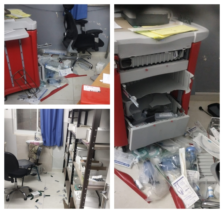 Les forces d'occupation endommagent le contenu d'une clinique médicale dans un village à l'est de Bethléem