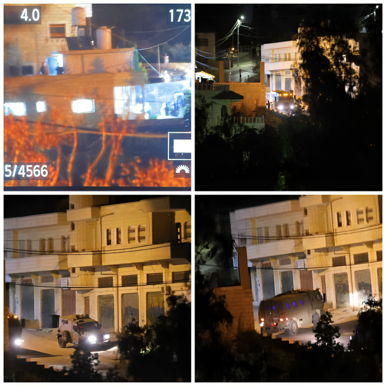 L’armée israélienne capture deux Palestiniens et transforment une maison en caserne militaire à Ramallah