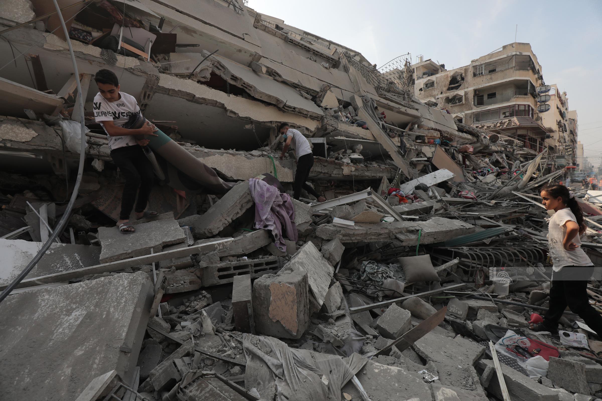Bombardement violent sur la ville de Beit Hanoun au nord de la bande de Gaza