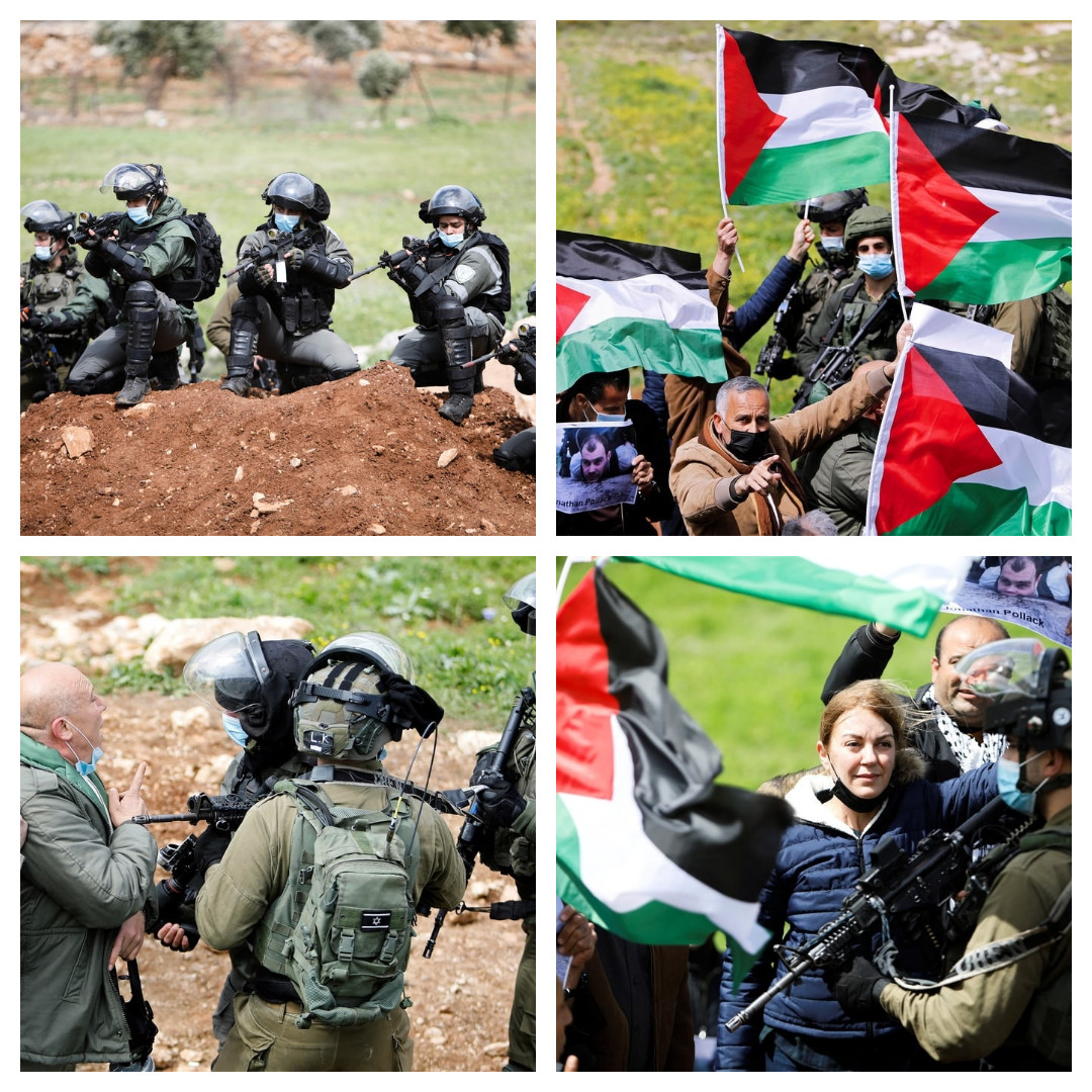 Les forces d'occupation répriment une manifestation anti-colonisation à Naplouse 