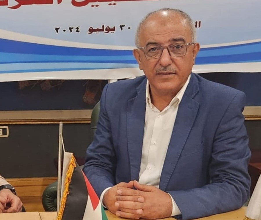 Le journaliste Mohamed Al-Laham, rapporteur de la commission des libertés de l'Union des journalistes arabes