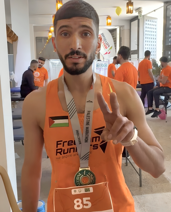 Un ex-prisonnier palestinien décroche la deuxième place du Marathon international de Palestine après 32 mois de détention