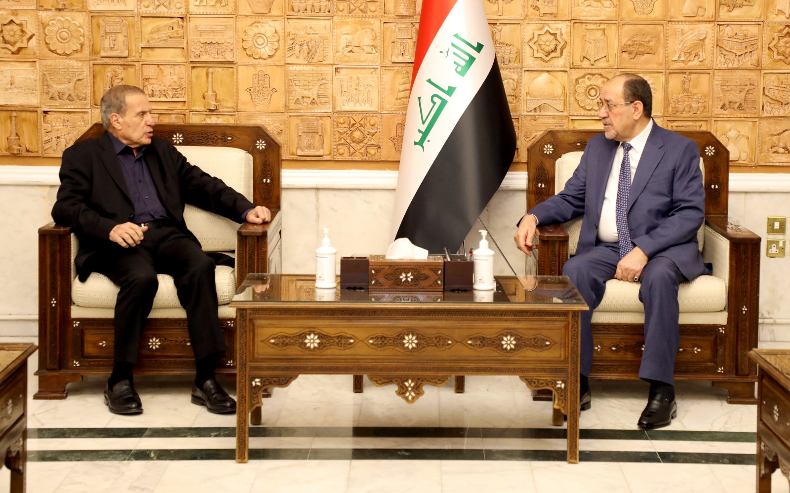 Abu Rudeina rencontre l’ancien Premier ministre irakien Nuri Al-Maliki