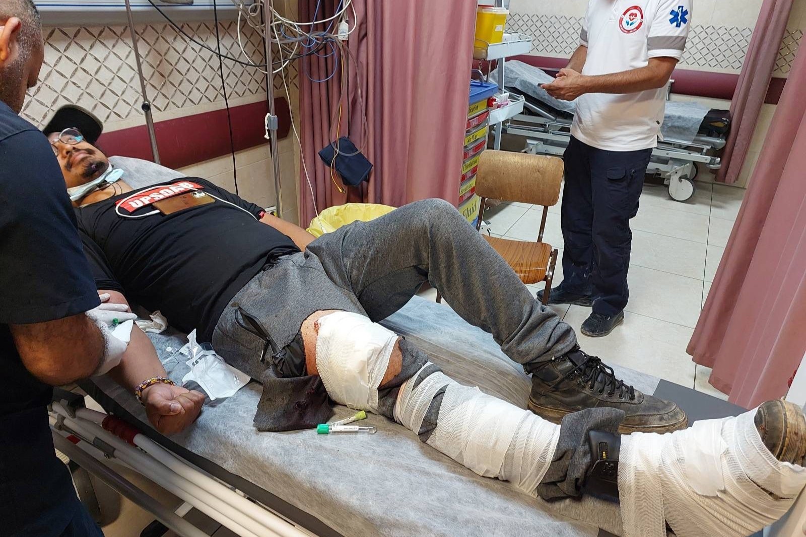 Un militant international blessé par balle par les forces israéliennes lors d'une manifestation pacifique à Beita