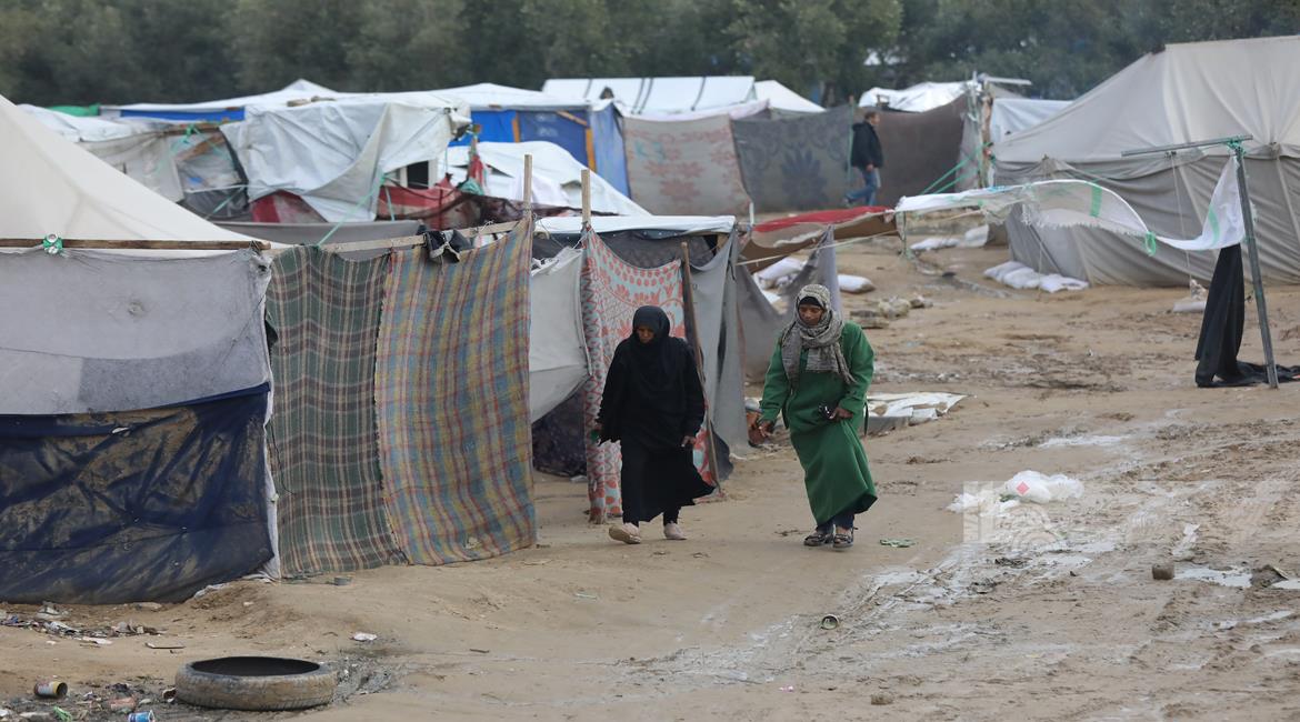Des conditions tragiques vécues par les personnes déplacées dans la bande de Gaza