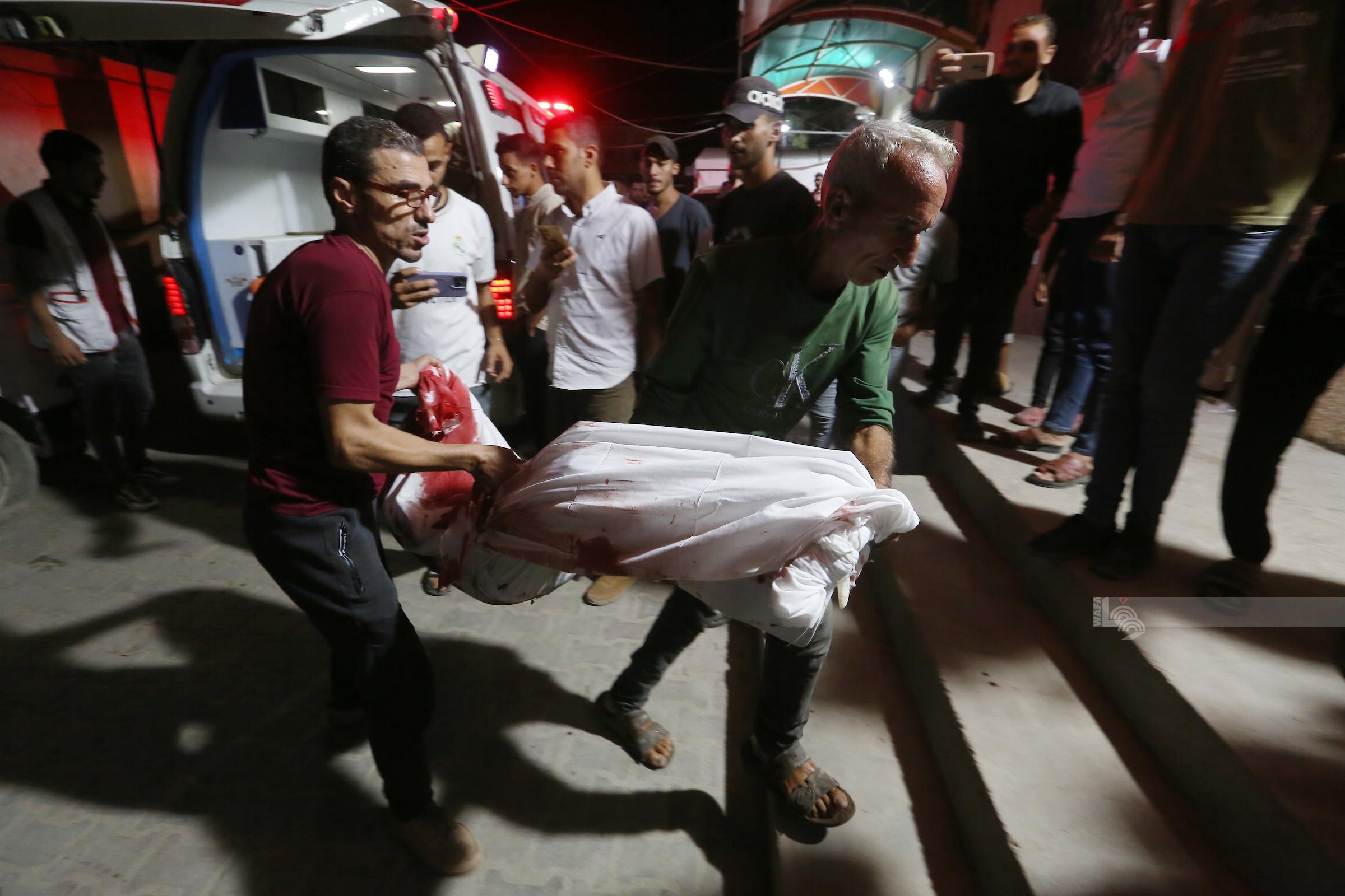 Martyrs et blessés dans un bombardement d'occupation d'une maison dans la ville de Gaza