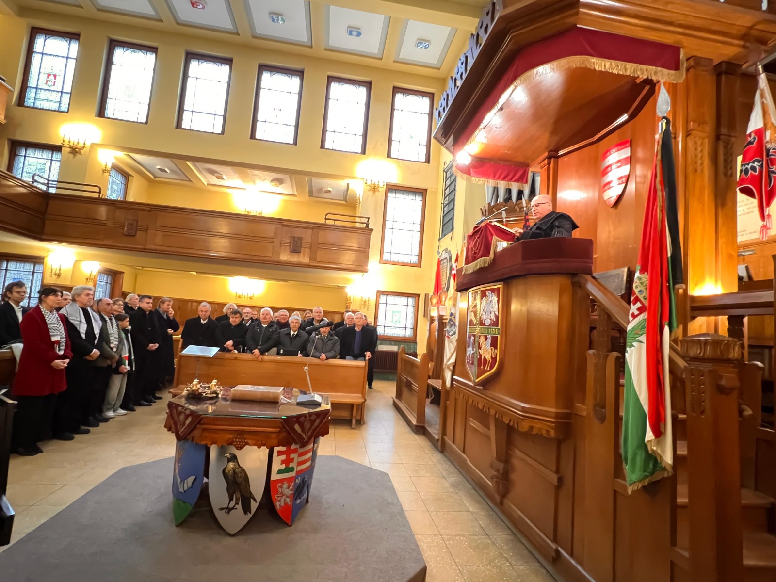 Commémoration de la Journée internationale de solidarité avec le peuple palestinien à Budapest