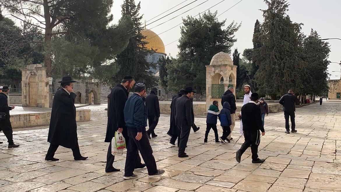Des dizaines de colons prennent d'assaut la mosquée Al-Aqsa