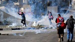 Plusieurs Palestiniens asphyxiés lors d'un raid israélien sur le camp de réfugiés d'al-Fawwar au sud d'Hébron.